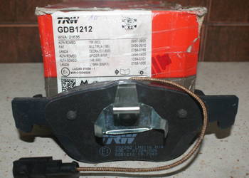 GDB1212 - TRW - KLOCKI HAMULC. FIAT MAREA 2,0 20V 96-