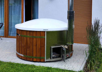 BALII ze zintegrowanym Piecem 23kW INOX z JACUZZI 6os, SPA