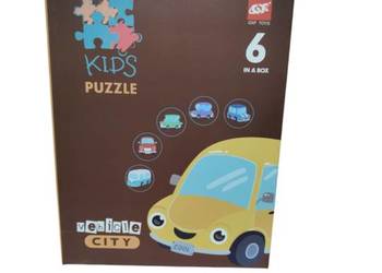 Puzzle dla malucha autka