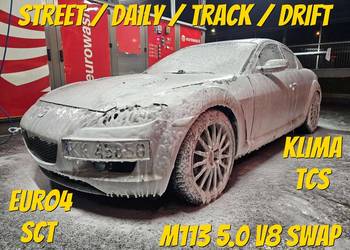 Mazda RX-8 5.0 V8 M113 swap Brembo Bilstein R3 ECT Euro4 Klima Eibach daily