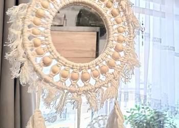 Lustro z łapaczem snów