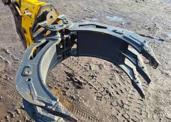 Chwytak hydrauliczny obrotowy sortujący wyburzeniowy kleszcze