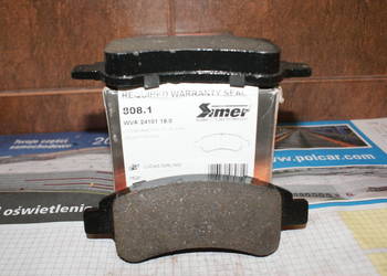 KLOCKI HAMULC. CITROEN BERLINGO 01-