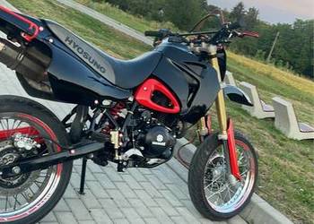 Hyosung RX 125cc 2008r SM ( swap 300cc Moretti )