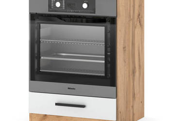 Szafka Kuchenna Stojąca Piekarnik Z Blatem 60cm Blande Wotan Biały Mat