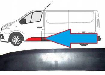 LISTWA DRZWI PRZÓD LEWA TRAFIC VIVARO NV300 2014-
