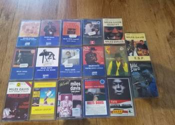 Kasety Miles Davis unikatowy zbiór 17 kaset unikaty