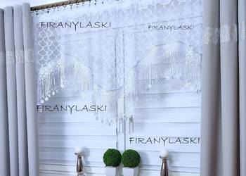 Firana 300x100 Firany Gotowe do pokoju salonu kuchni