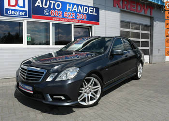 Mercedes E 220 2.2 CDI AMG Automat 7G-Tronic Serwis Bi-Xenon LED Navi Skór…
