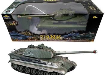 Czołg Zdalnie Sterowany R/C Interaktywna Bitwa King Tiger Tygrys 40Mhz