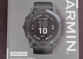 Garmin 7X Pro Sapphire Solar Carbon Gray DLC  tytanium 51mm