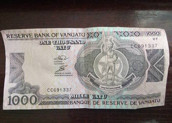 Banknot 1000 vatu Vanuatu