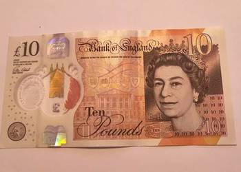 Banknot 10 funtów brytyjskich 2016
