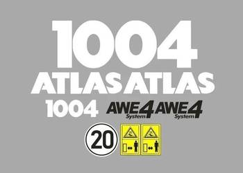 Naklejki oklejenie ATLAS 1004 Zamiennik