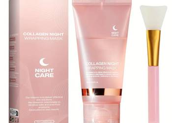Maska Kolagenowa Na Noc z Aplikatorem 75 ml| AS