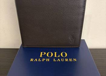Portfel Polo Ralph Lauren Ongoing - brązowy