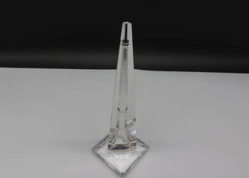 Kryształowa Wieża Eiffla 3D w Obelisku – Elegancka Statuetka / Pamiątka