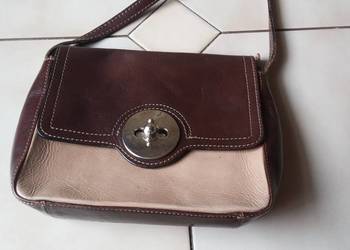 Mała skórzana torebka Vera Pelle - Made in Italy