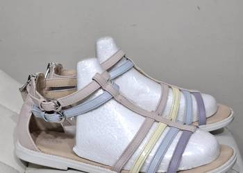 Sandały 38 damskie Geox Respira skórzane