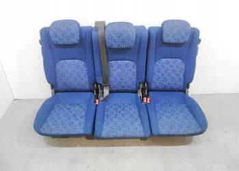 FOTELE II RZĄD LEWY PRAWY ŚRODKOWY KOMPLET Fiat Doblo I (2000-2010)