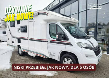 samochody kempingowe Giottiline Siena 385 - Jak NOWY, Półintegra dla 5 osó…