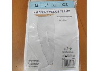 Kalesony Męskie Bawełniane  Ciepłe na Zimę Jesień