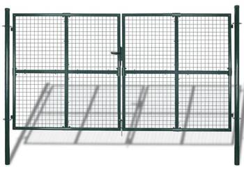 vidaXL Brama ogrodzeniowa Double Door 300x150 cm(SKU:142025)