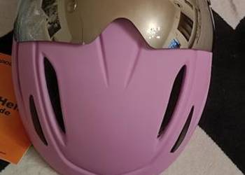 Kask rowerowy z ochroną okularów korekcyjnych