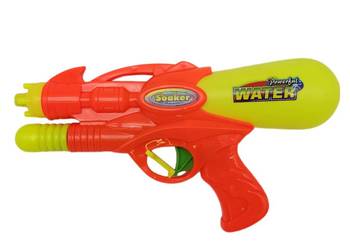Pistolet na wodę 25 cm z pompką pomarańczowy