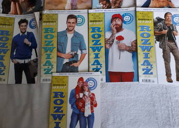 Zestaw krzyżówek Rozrywka 9 numerów.