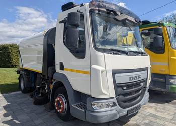 Zamiatarka uliczna DAF LF 45 180 FAUN 2016
