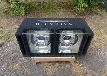 Subwoofer Tuba Skrzynia Basowa HIFONICS BRUTUS BX 12 DUAL USA 2 x 400RMS