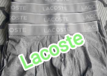 Bokserki męskie Lacoste szare 6 szt , patrz fotki i opis