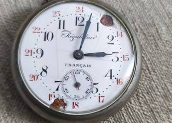Zabytkowy zegarek kieszonkowy Regulateur Francais