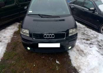 Audi A2 B6 00-05 KOMPLETNY przód Zderzak Lampy Błotniki Maska Pas LY9B