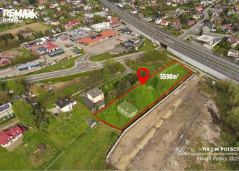 Inwestycyjne 3590m2 blisko centrum Bielska-Białej