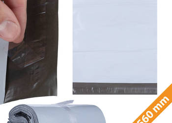 Foliopaki Białe 400x560 mm – 100 Sztuk | LDPE, Wodoodporne