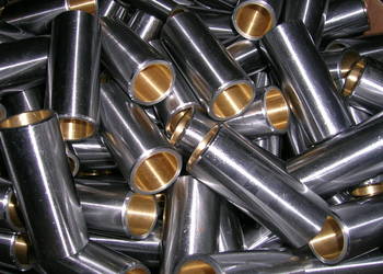 Tuleja dyszla,resoru HL8011, HW6011, metalowo - mosiężna