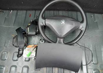 Poduszki airbag pasy sensor 9660349980 peugeot 206 +