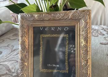 Drewniana rzeźbiona ramka na zdjęcia Glamour