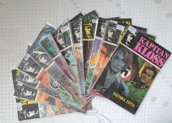 Kapitan Kloss - zestaw 12 komiksów, wydanie 2, lata 80te Kapitan Kloss - zestaw 12 komiksów, wydanie 2, lata 80te
