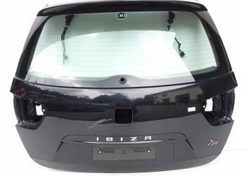 KLAPA TYŁ BAGAŻNIKA Z SZYBĄ LZ9Y SEAT IBIZA IV 6J 08-17r KOMBI