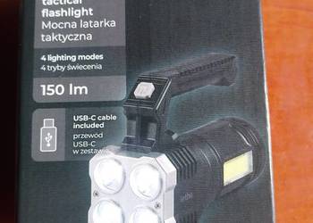 Mocna latarka taktyczna LED