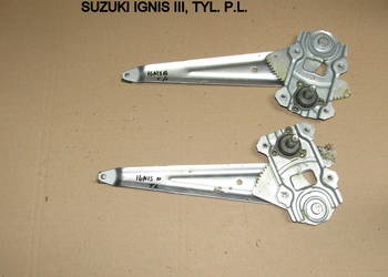 MECHANIZM OPUSZCZANIA SZYB TYLNY LEWY,PRAWY SUZUKI IGNIS III,2019r