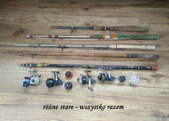 Wędka Wędki 4,5 szt. i 5 kołowrotków OKAZJA!