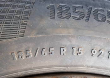 Komplet kół z oponami zimowymi 185/65 r 15