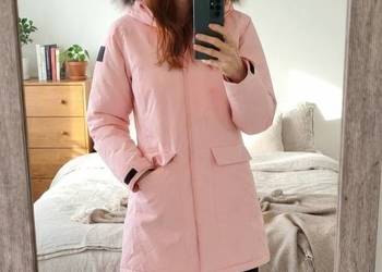Kurtka zimowa Adidas damska M różowa Akril, nylon, poliester