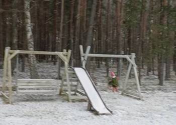 Sprzedam huśtawke ze zjeżdżalnią