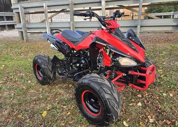 Quad Atv Carbon Kxd Moto 125cc 1+1r z wstecznym Koła 7 cali Zadbany Super S