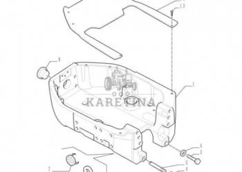 New Holland T6010 T6090 T6070 Wspornik 87489658